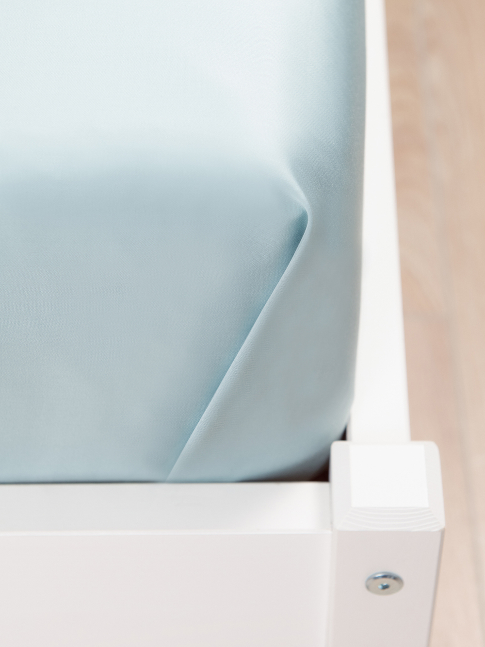 PLACIDITY Простыня стандартная сатин бирюзовый