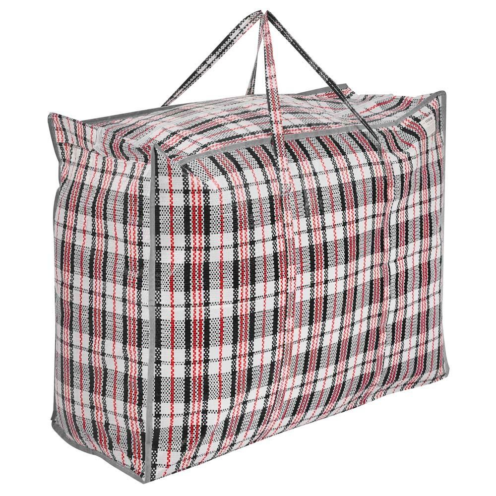Сумка хозяйственная 60*50*30см Клетка