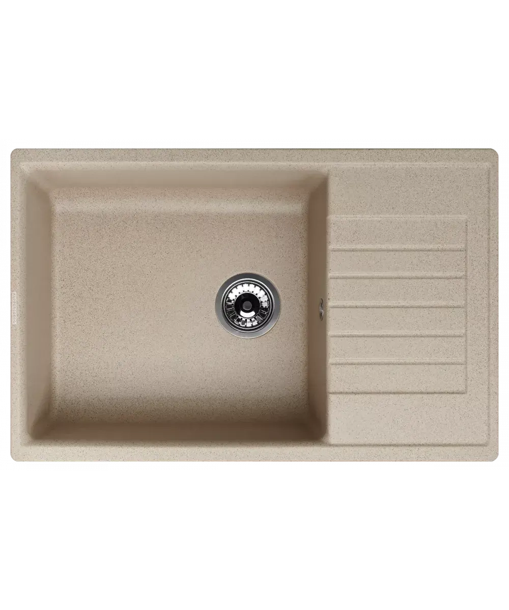 Кухонная мойка Kuppersberg ROYS 1B1D BEIGE фото 