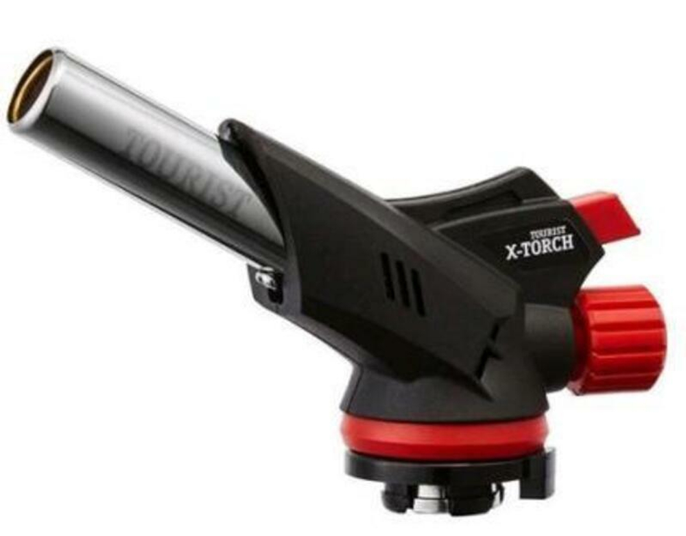 Горелка газовая X-TORCH (TT-500) с пьезоподжигом и системой подогрева газа, "Tourist",