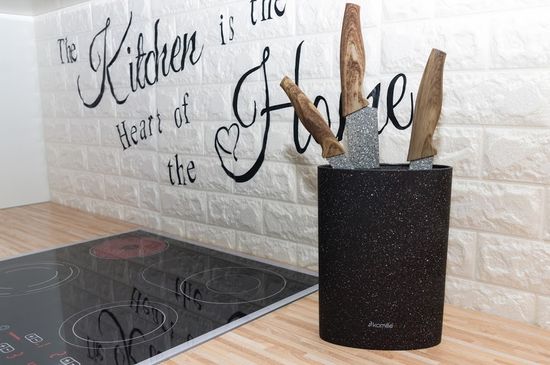 Подставка для ножей овальная Kamille KM 7606