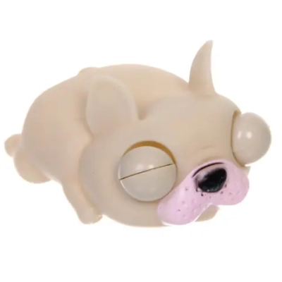 Игрушка «Пёсик» пучеглазик, 8 см СТИКЕР НА ВЛОЖЕНИЕ