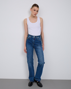 Джинсы STRAIGHT DOUBLE PANTS Blue