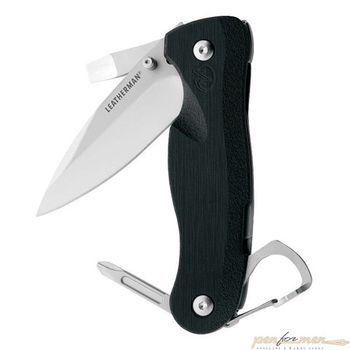 Нож перочинный Leatherman CRATER C33T черный (860211N)