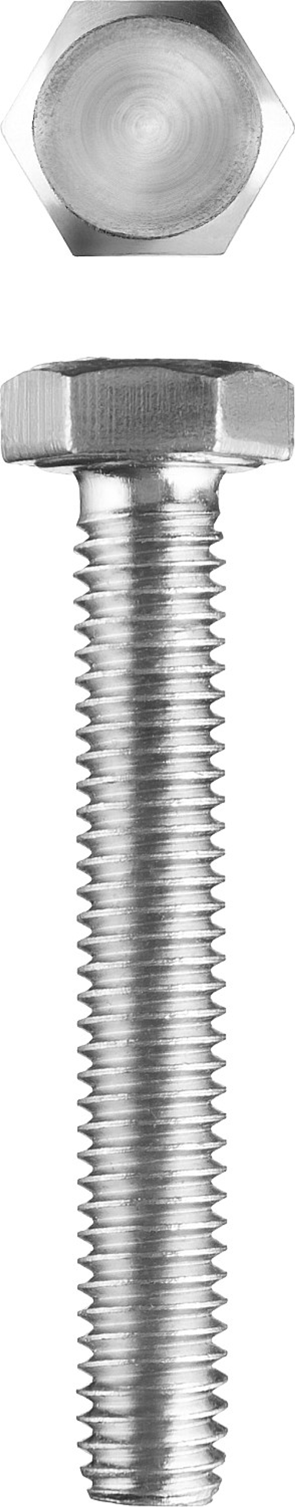ЗУБР ГОСТ 7798-70, кл. пр. 5.8, M6 х 16 мм, цинк, 8 шт, болт (303086-06-016)