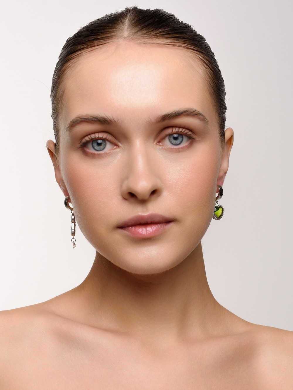 Серьги "Love Or Sex" Green