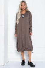 Платье Я жду тебя (кофе) П12313-15 LT Collection