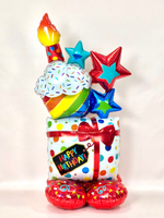 Фольгированный шар-фигура «Кекс» AIR, 150 см