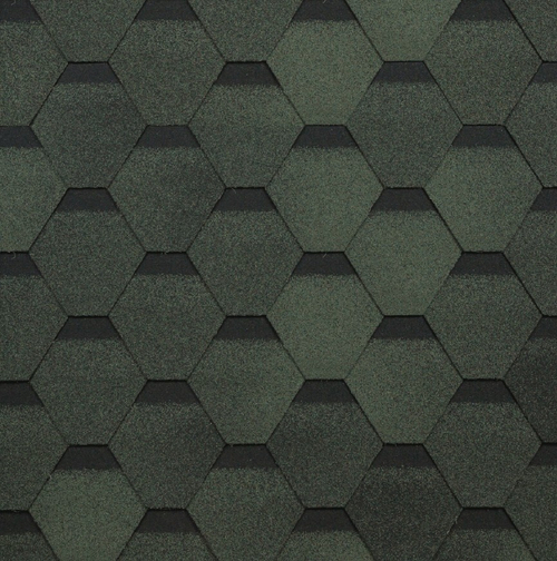 Гибкая черепица, Оптима Соната Зеленый 3м2 ТЕХНОНИКОЛЬ