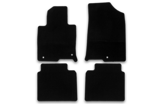 Коврики в салон для KIA Optima (IV, IVr), 2015-2020, седан, 4 шт. (текстиль) KLEVER01255301200K