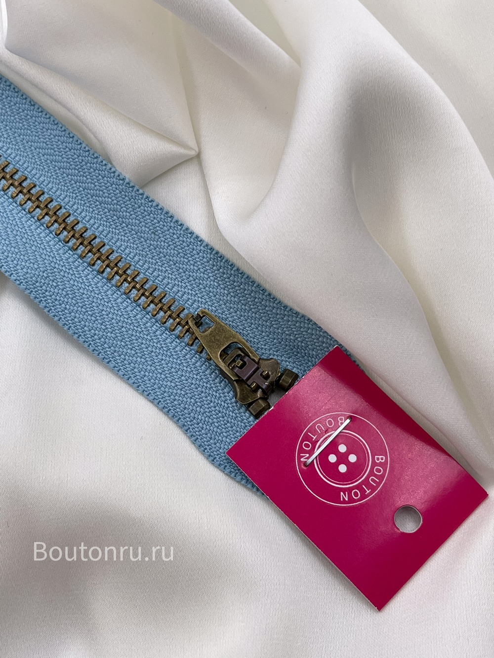 Молния бронзовая голубая