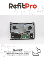 Верхняя панель с клавиатурой (топкейс) для ноутбука Lenovo ideapad 5 Pro-16ACH6 82L5 раскладка - русская, с подсветкой, черный (5CB1C74955), оригинал