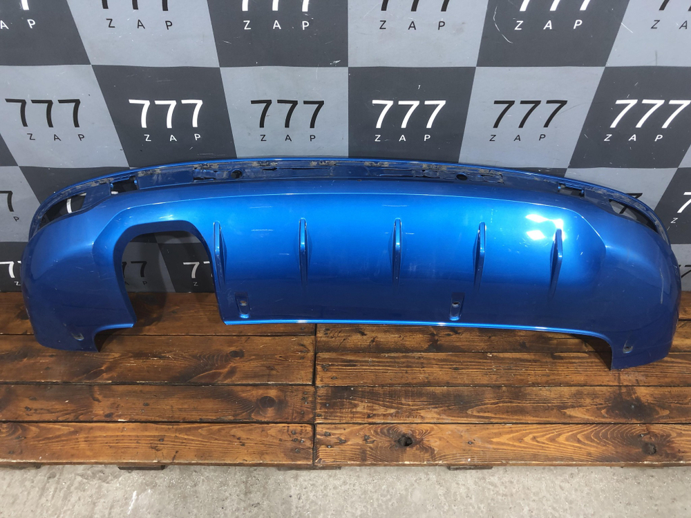 Юбка заднего бампера S-line Audi Q3 (8U) 14-18 Б/У Оригинал 8U0807521AQ