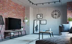 Тумба-ТВ Latte МС "Гранд", (Дуб Вотан)