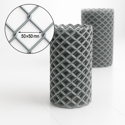 Сетка рабица 50х50 ф1,8мм (оцинкованная)