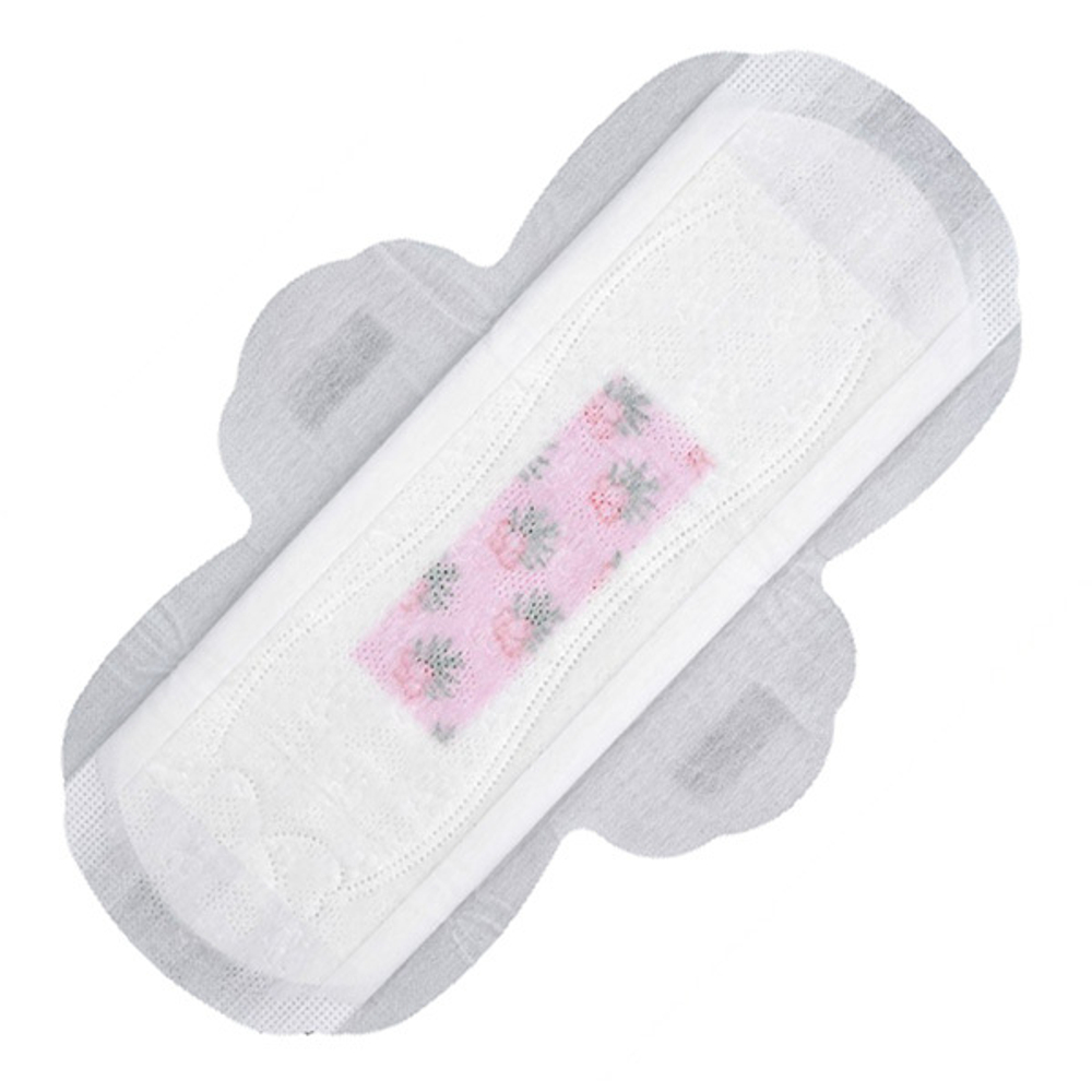 Дневные премиальные гигиенические прокладки для женщин 245мм, 3 капли с турмалином, наносеребром и полифенолами чая Sanitary Pad Air Feeling 8шт