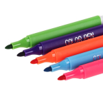 Фломастеры "Корги" в чемоданчике 18 цветов трехгранные смываемые