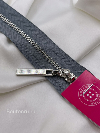 Молния серая серебро