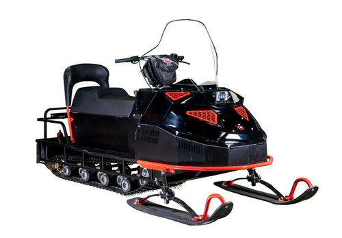 Снегоход БТС 4Т NEW /ЛЮКС/20 л.с. э/зап , реверс,тормоз,улучшенная подвеска