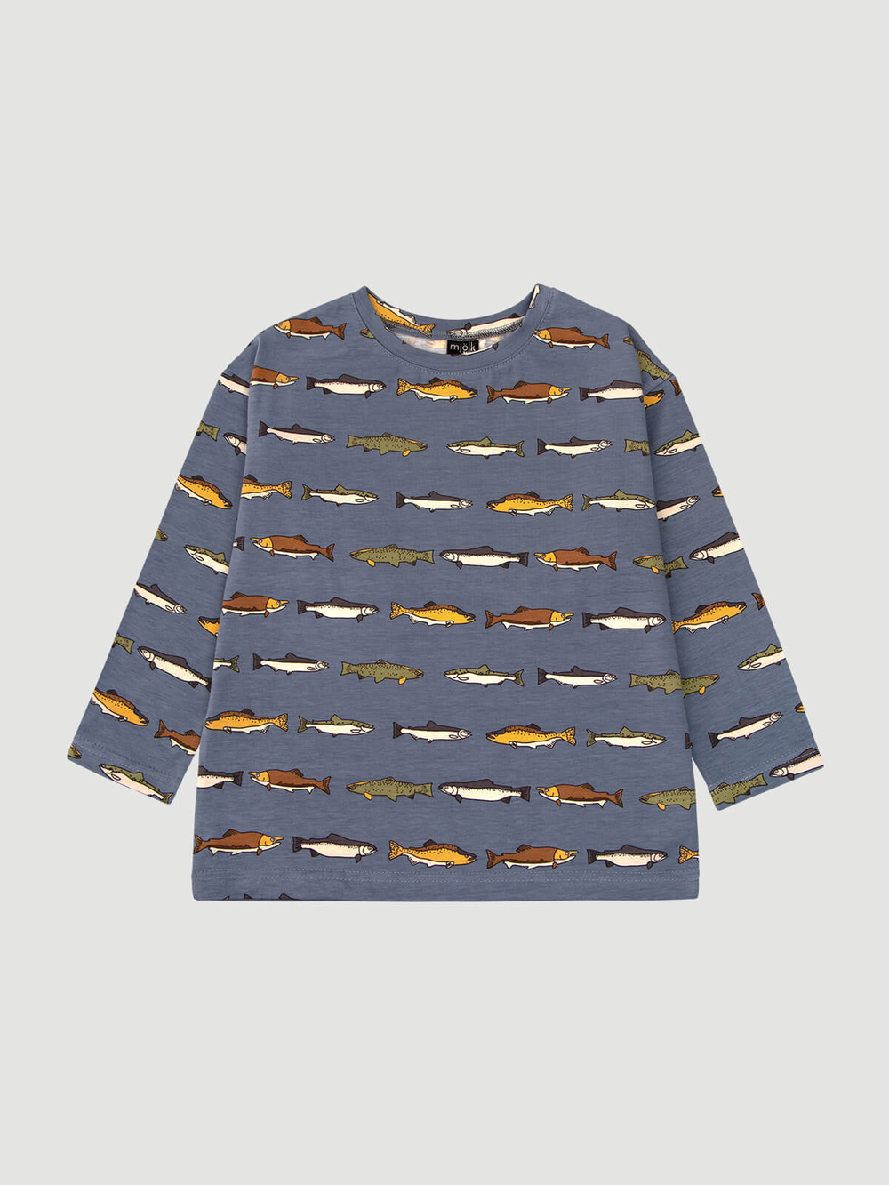 Лонгслив оверсайз Mjölk Рыбы