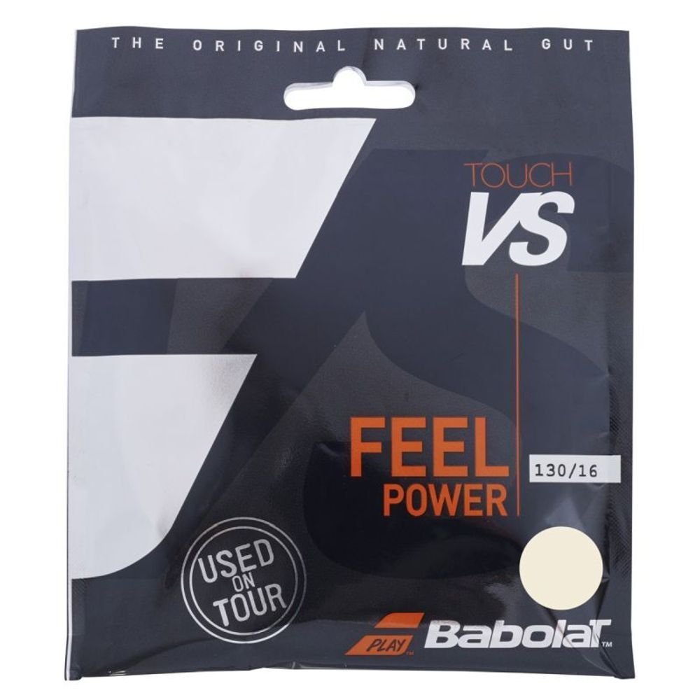Теннисные струны Babolat Touch VS (12 m) - черный