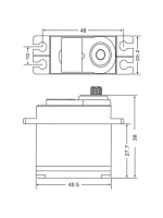 Сервомашинка цифровая JX Servo PDI-6221MG
