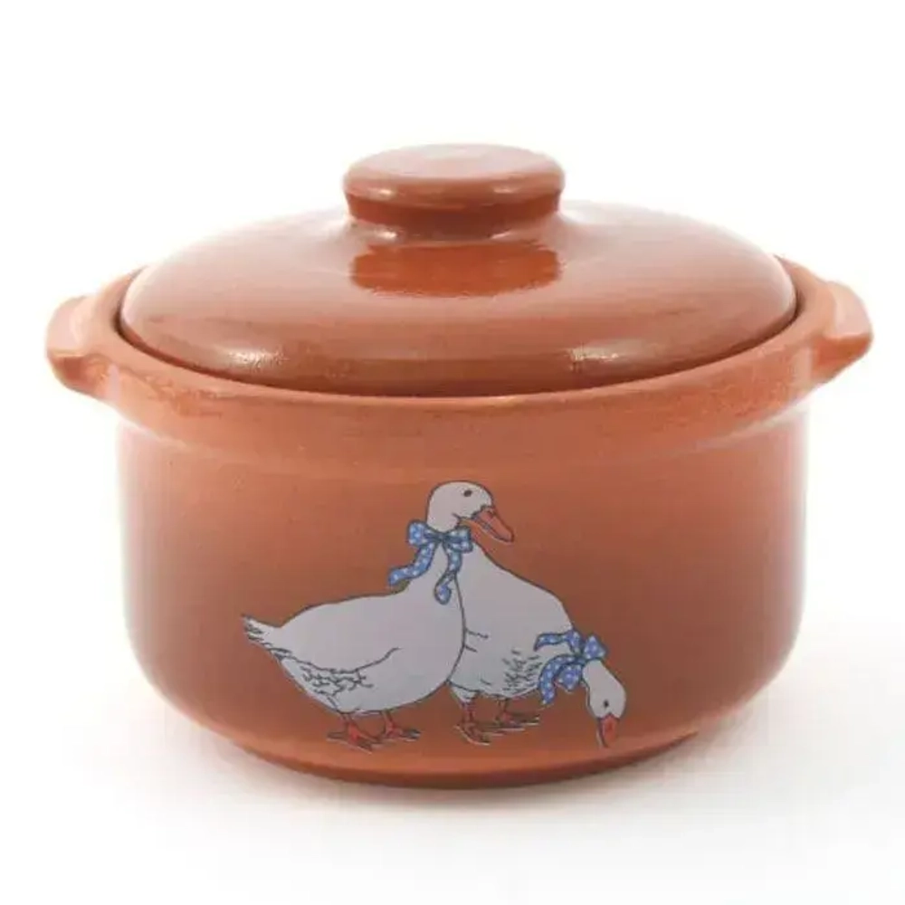 Горшок- сотейник 0,4л Гуси1ГСГ-1