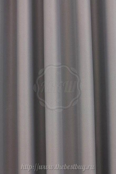 Шторы блэкаут для гостиной: Твила (арт. S015-3)  - (200х280)х2 см.  - серый