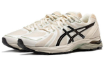 Asics GEL-FLUX CN leather non-slip wear-resistant breathable low-cut casual running shoes men's gray and black