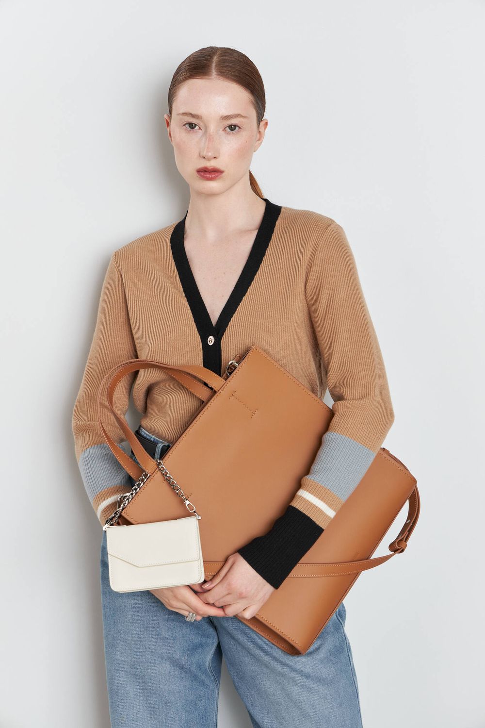 МИНИ-СУМОЧКА «BASE» МОЛОЧНЫЙ