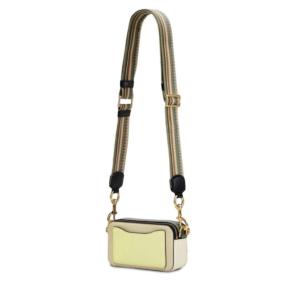 СУМКА MARC JACOBS THE SNAPSHOT COLORBLOCK SILVER SAGE MULTI