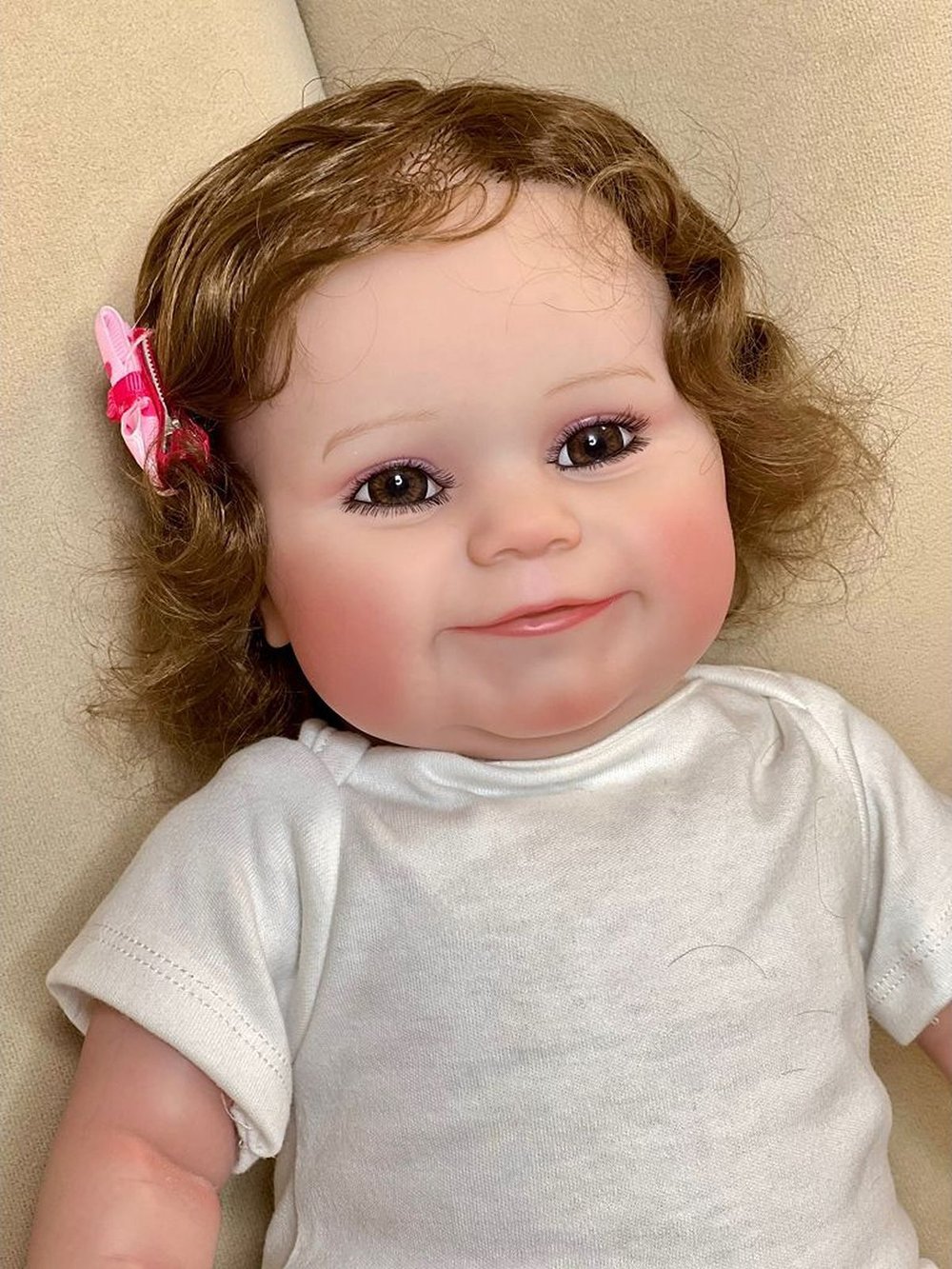 Кукла Реборн мягконабивная 50см в пакете (FA-517)