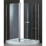 Душевой уголок Cezares Elena 120x90 ELENA-RH-1 стекло прозрачное/профиль хром