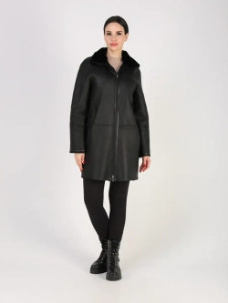 Дубленка зимняя шуба натуральная двухсторонняя