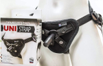 Универсальные трусики Harness UNI strap (Цвет: черный)