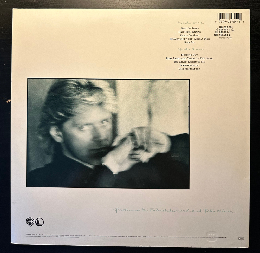 Peter Cetera - One More Story (Германия 1988г.)