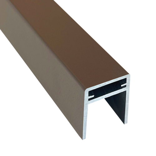 Алюминиевый П-профиль EasyDecking 35x25x3000 Венге