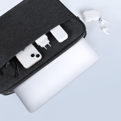 Легкая горизонтальная сумка чехол черного цвета для ноутбука или планшета размером от 15.5 до 16 дюймов, серия LBDB Series