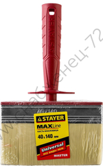 STAYER UNIVERSAL 4х14 см, светлая щетина, пластмассовый корпус, Макловица, MASTER (01824-14)