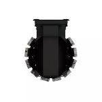 Дровяная банная печь Grill'D Cometa Vega 180 Short Window Max Stone (Серпентинит)