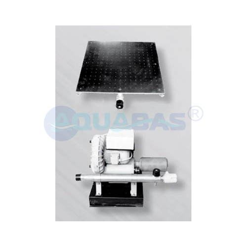 Плато аэромассажное 750х750мм Hugo Lahme +закладная+компрессор 2,3кВт 400В (8570020)