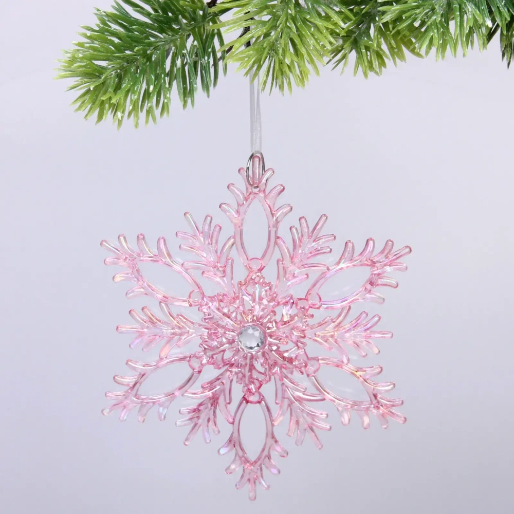 Подвеска «Волшебные переливы» 13,5*13,5 см, Розовый