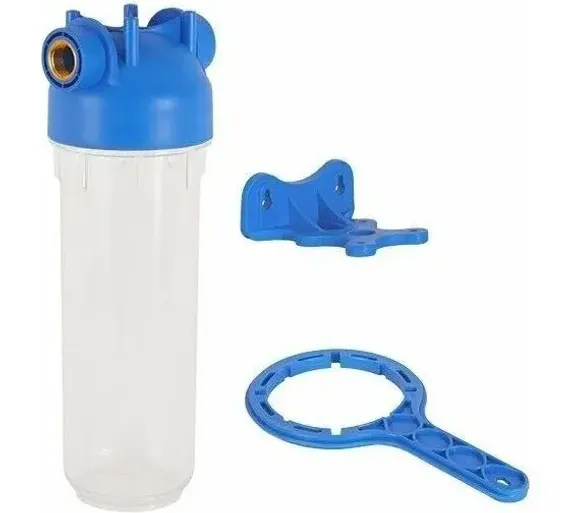 Колба Аквабрайт SL 10&quot; х/в 1/2&quot; 8 бар прозрачная 32000