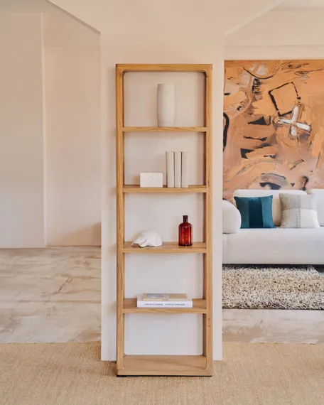 Стеллаж из массива дуба Maymai  60x193 см