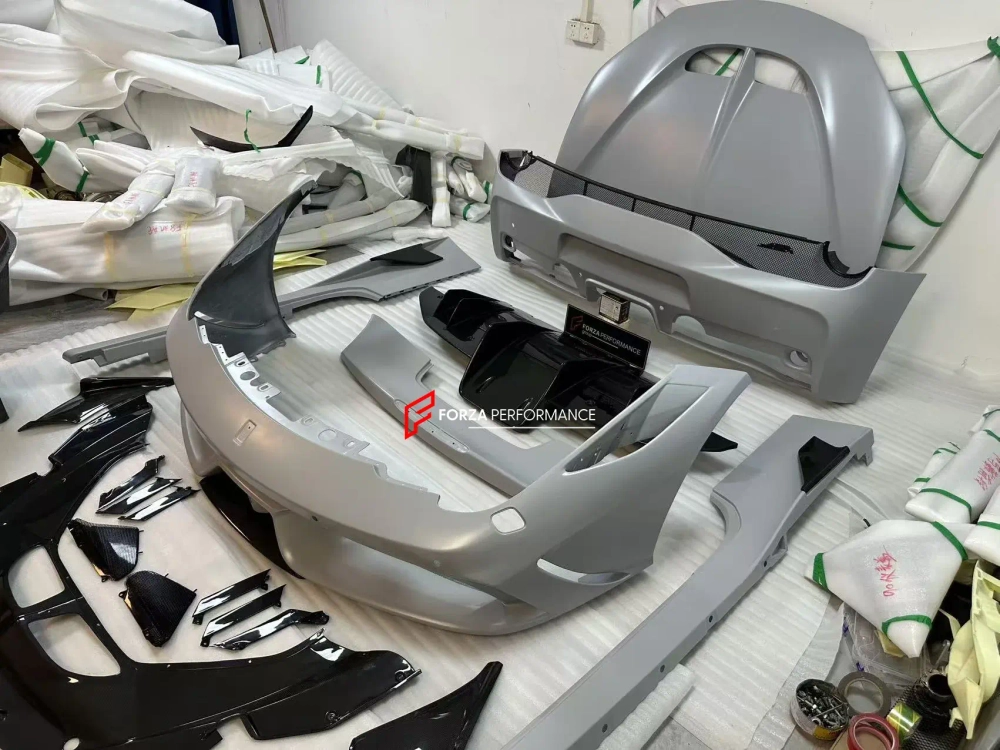 Карбоновый обвес переделка для Ferrari 458 Italia 2009-2015 в Speciale Феррари