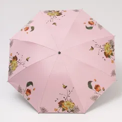 Зонт механический «Нежные цветы», 4 сложения, 8 спиц, R = 49 см, цвет МИКС