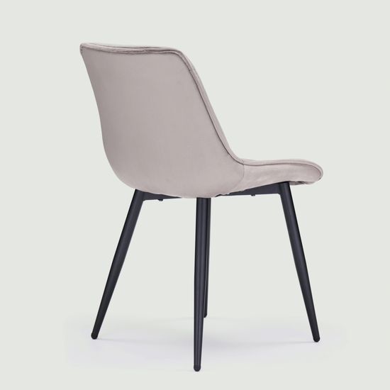 Обеденный стул Vera серый велюр Премиум