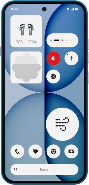 Смартфон Nothing phone (4a) 8/128 ГБ, Dual nano SIM, Синий | Blue