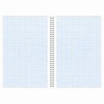 Тетрадь А4, 96 л., BRAUBERG, гребень, клетка, обложка картон, КРАСИВЫЕ ЦВЕТЫ, 403072