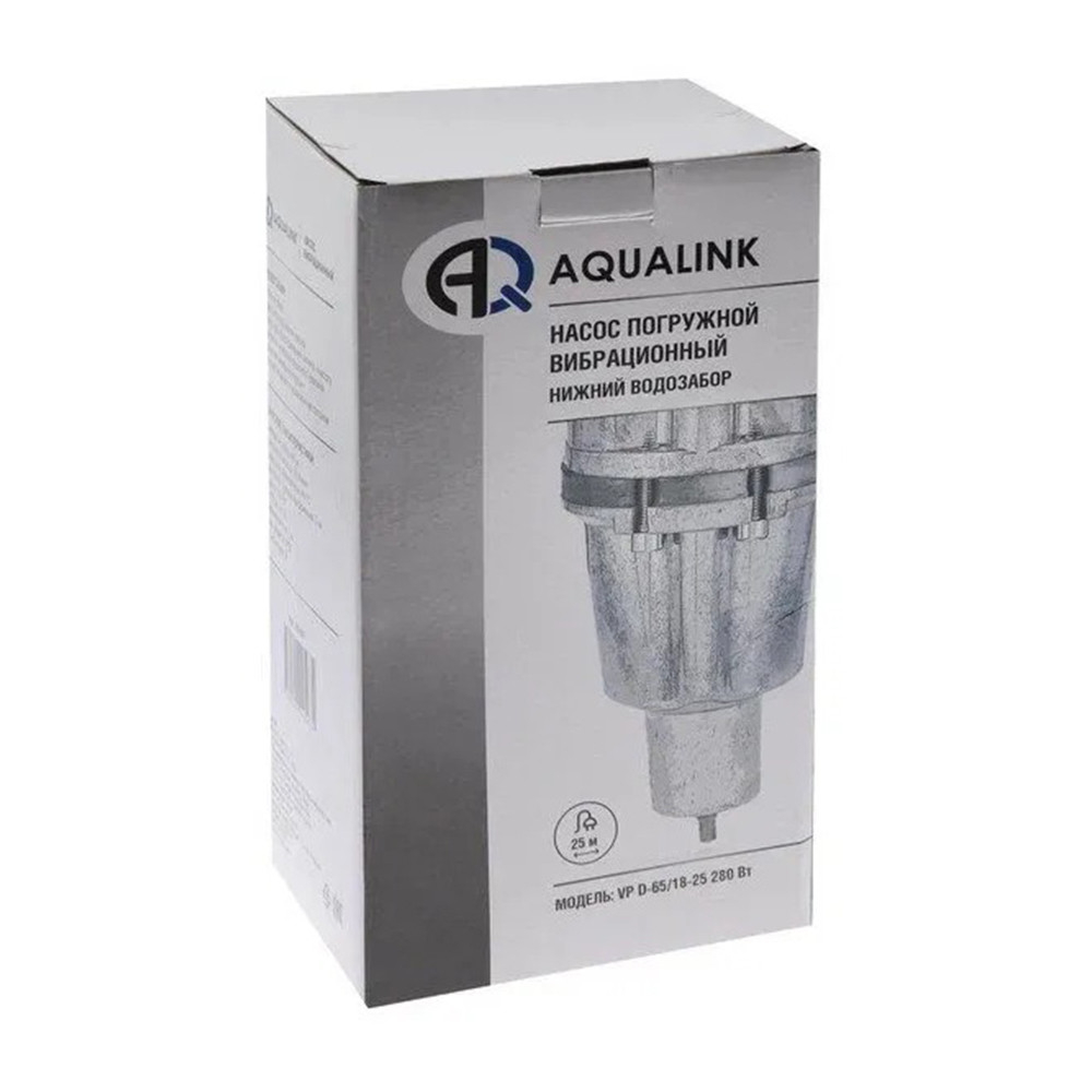 Насос вибрационный AQUALINK VP D-65/18-25 280 Вт (нижний забор)